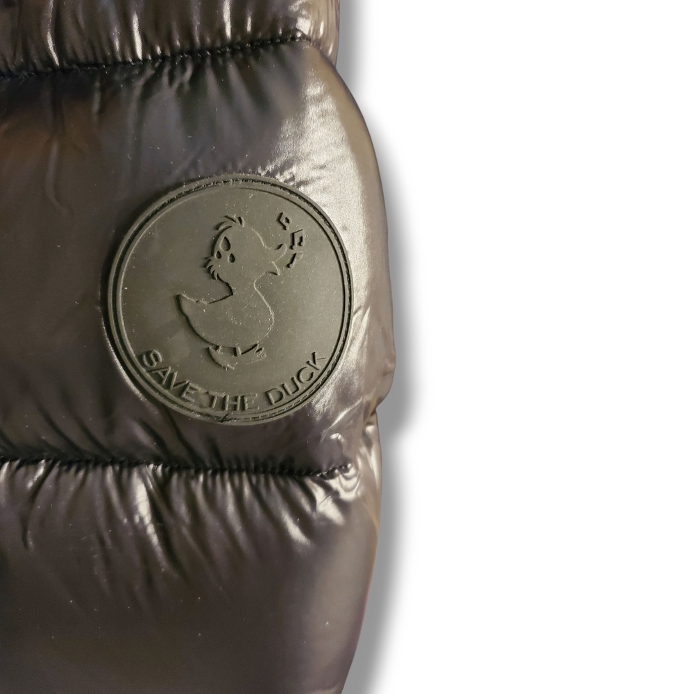SAVE THE DUCK Black Puffer Jacket for Kids - Picture 10 of 17